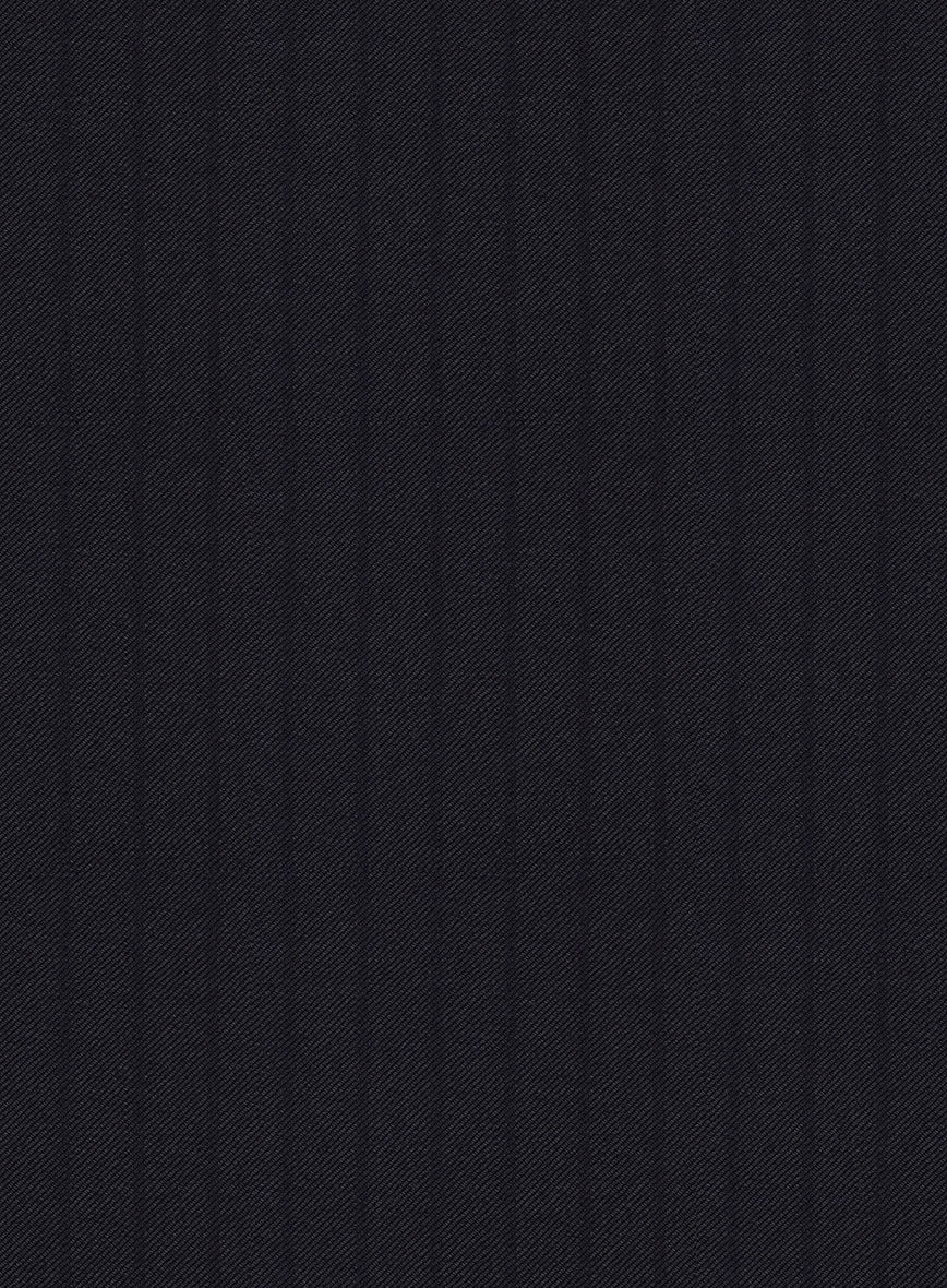 Scabal Pegico Stripe Blue Wool Jacket - Image 3