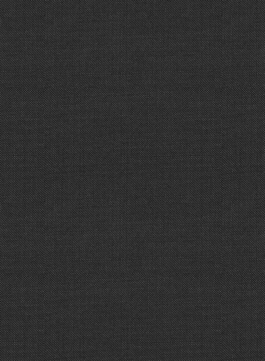 Scabal Perddi Black Wool Pants - Image 3