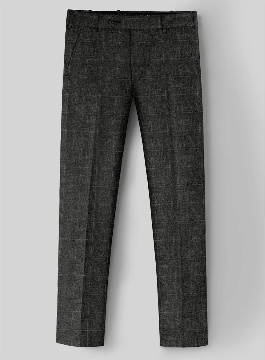 Scabal Royal Checks Pure Wool Pants