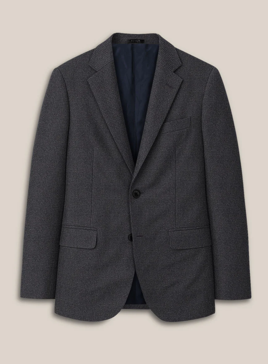 Scabal Sapphire Celmar Gray Wool Suit - Image 3