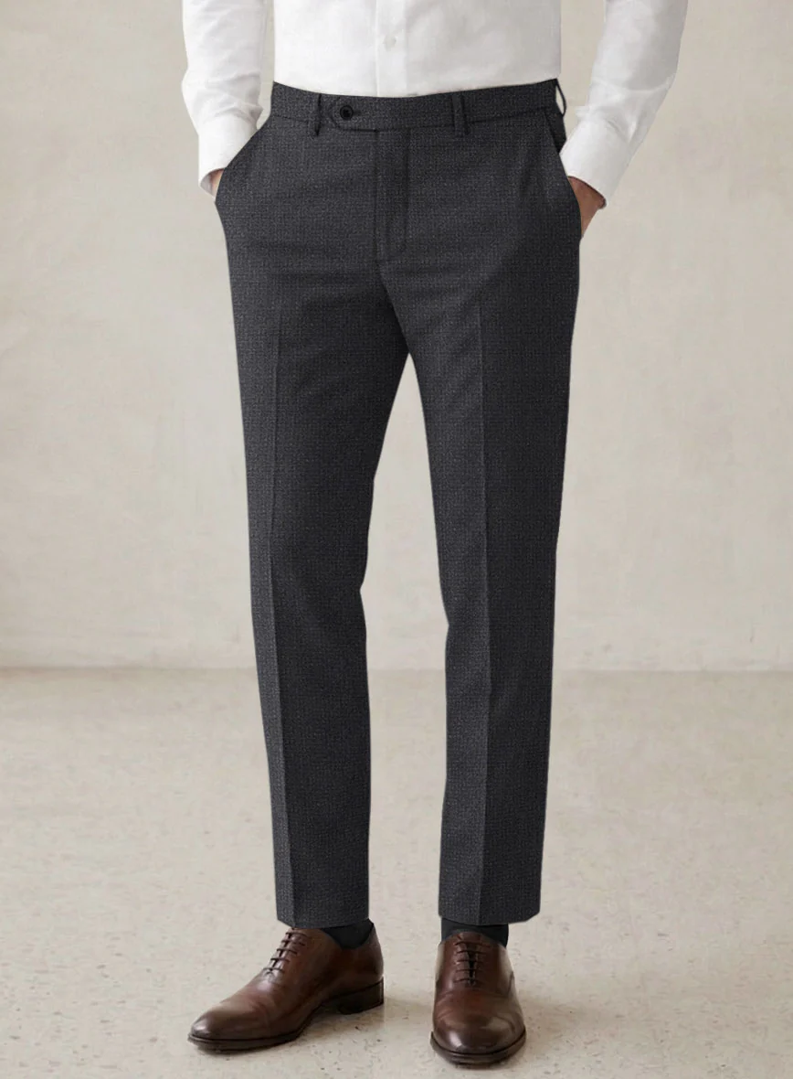 Scabal Sapphire Celmar Gray Wool Suit - Image 6