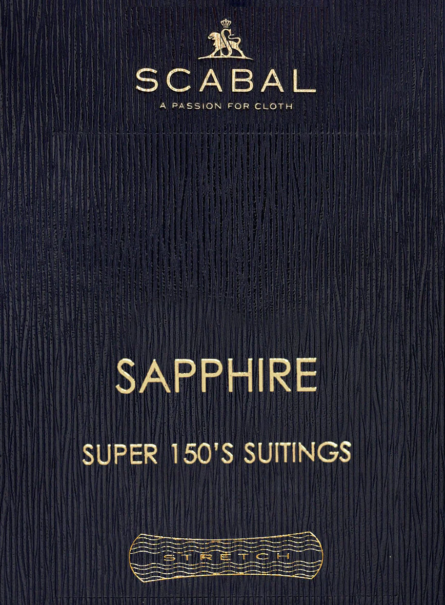 Scabal Sapphire Glen Gray Wool Jacket - Image 4