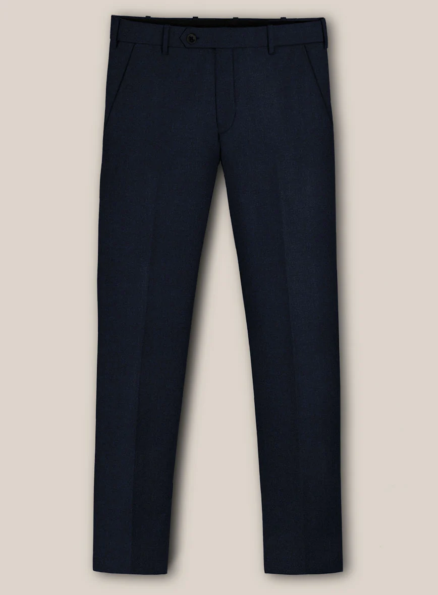 Scabal Sapphire Navy Blue Wool Suit - Image 4