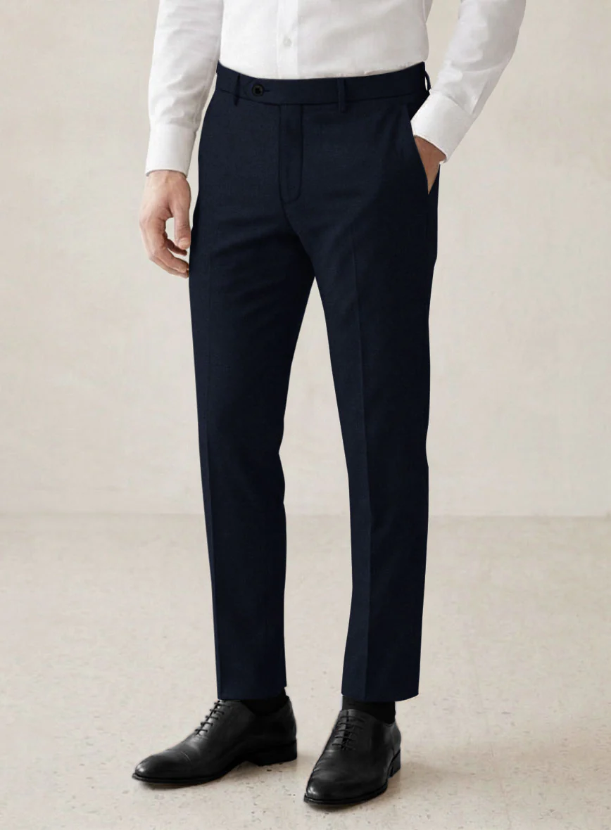 Scabal Sapphire Navy Blue Wool Suit - Image 5