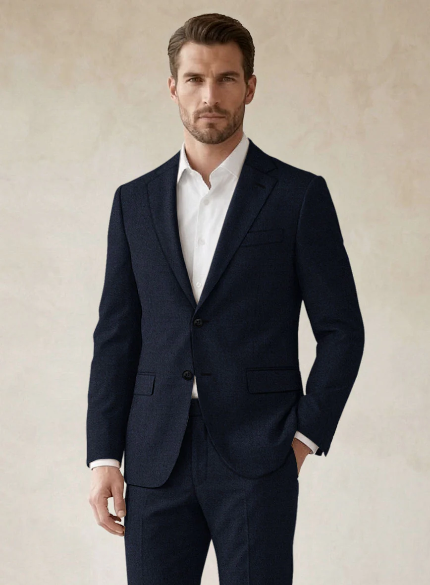 Scabal Sapphire Royal Blue Wool Suit - Image 3
