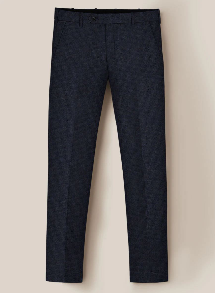 Scabal Sapphire Yaime Blue Wool Suit - Image 5