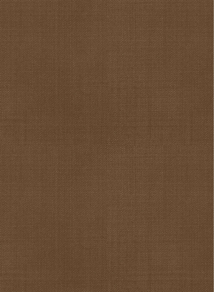 Scabal Sepia Brown Wool Suit - Image 8