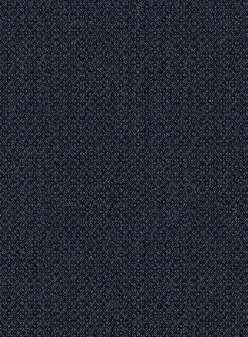 Scabal Tornado Blasi Blue Wool Pants - Image 3