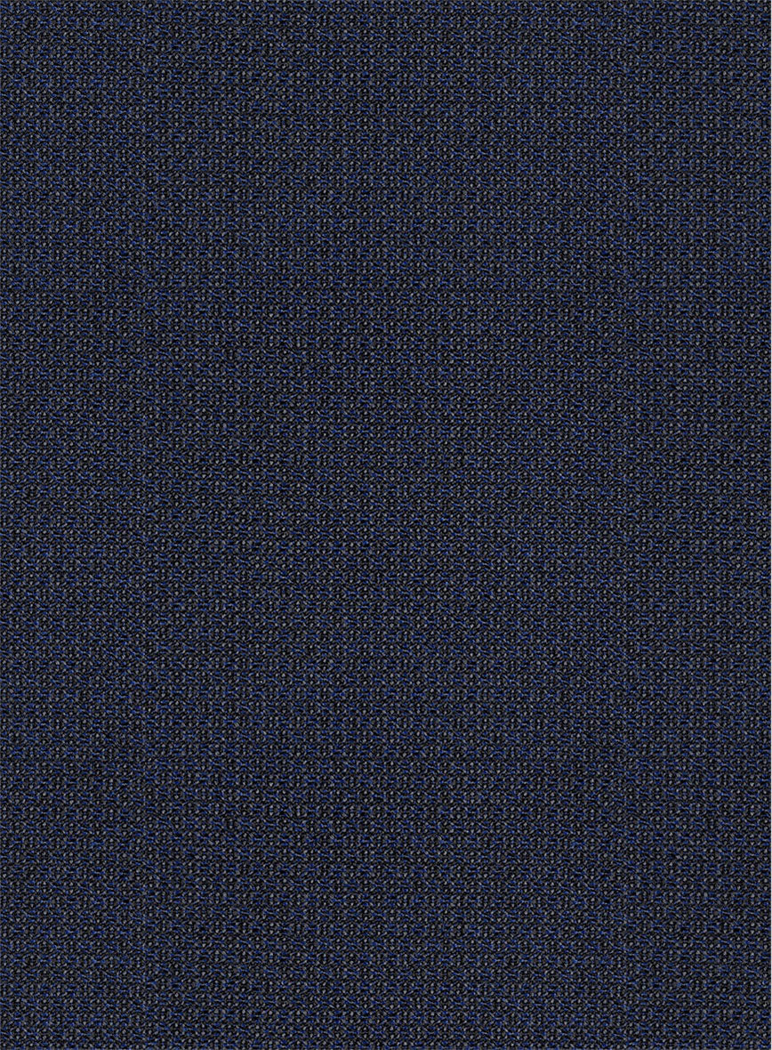 Scabal Tornado Floras Blue Wool Suit - Image 6