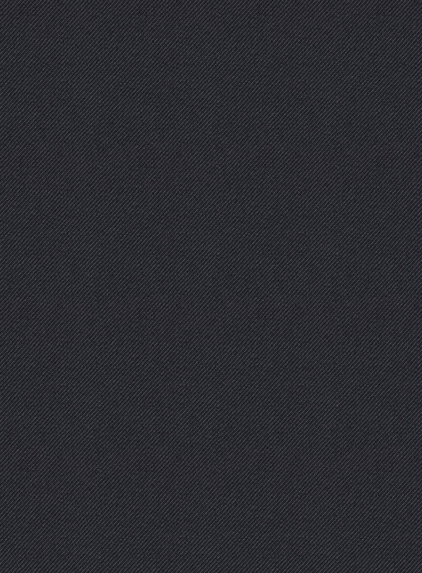 Scabal Tornado Metra Blue Wool Pants - Image 3