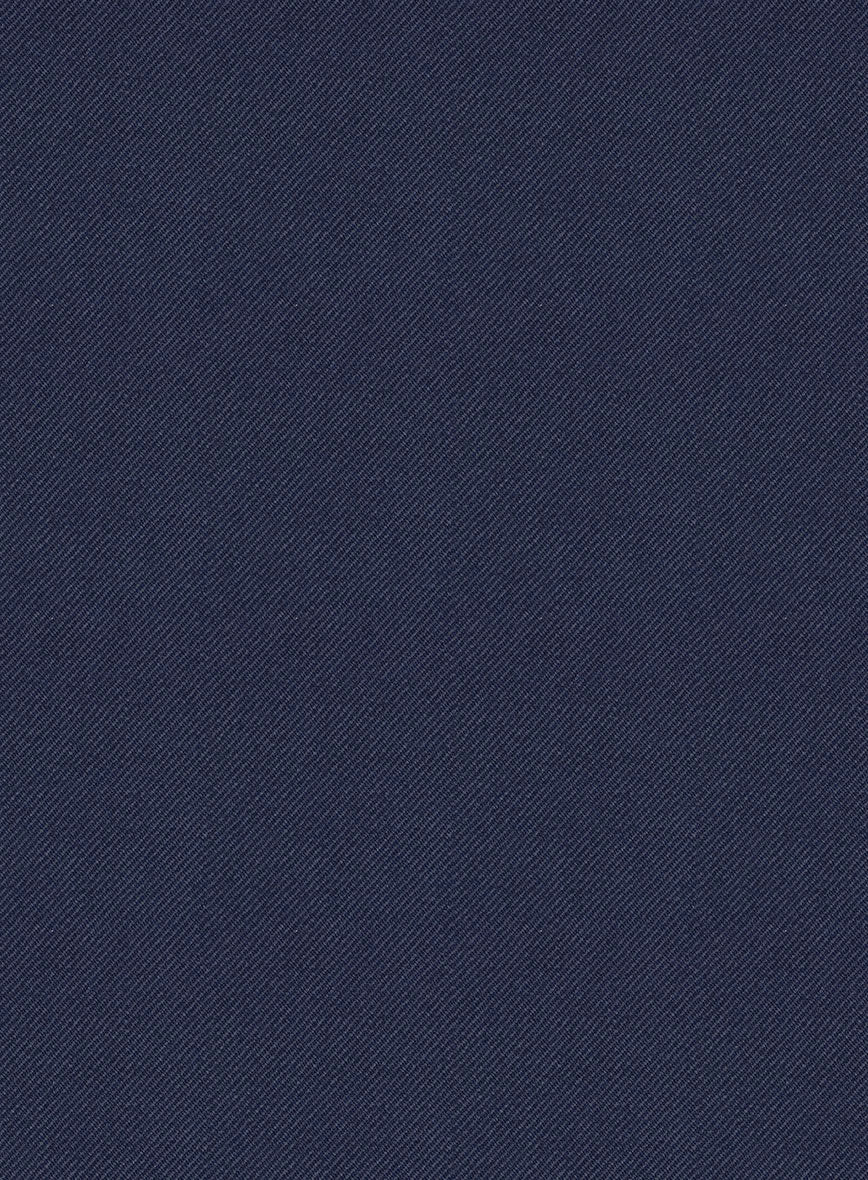 Scabal Tornado Oili Blue Wool Jacket - Image 2
