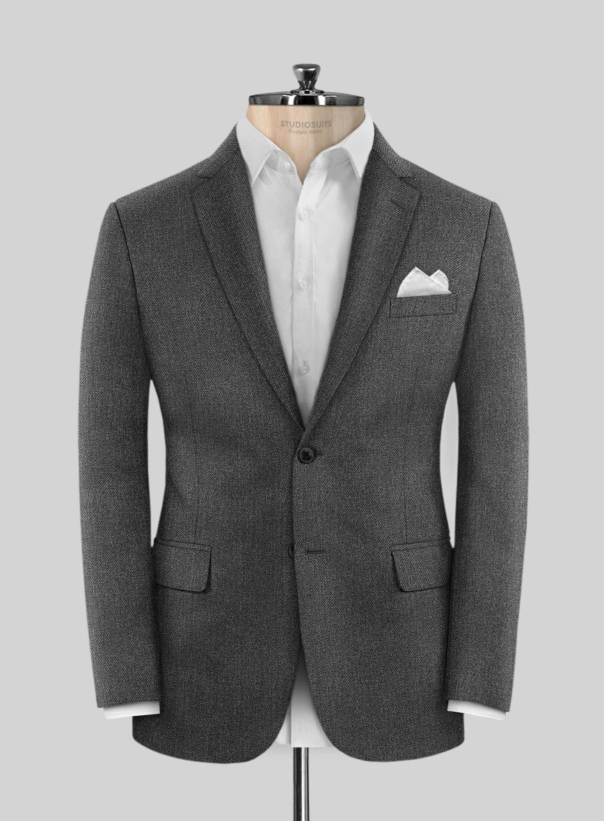 Scabal Tornado Renar Gray Wool Jacket