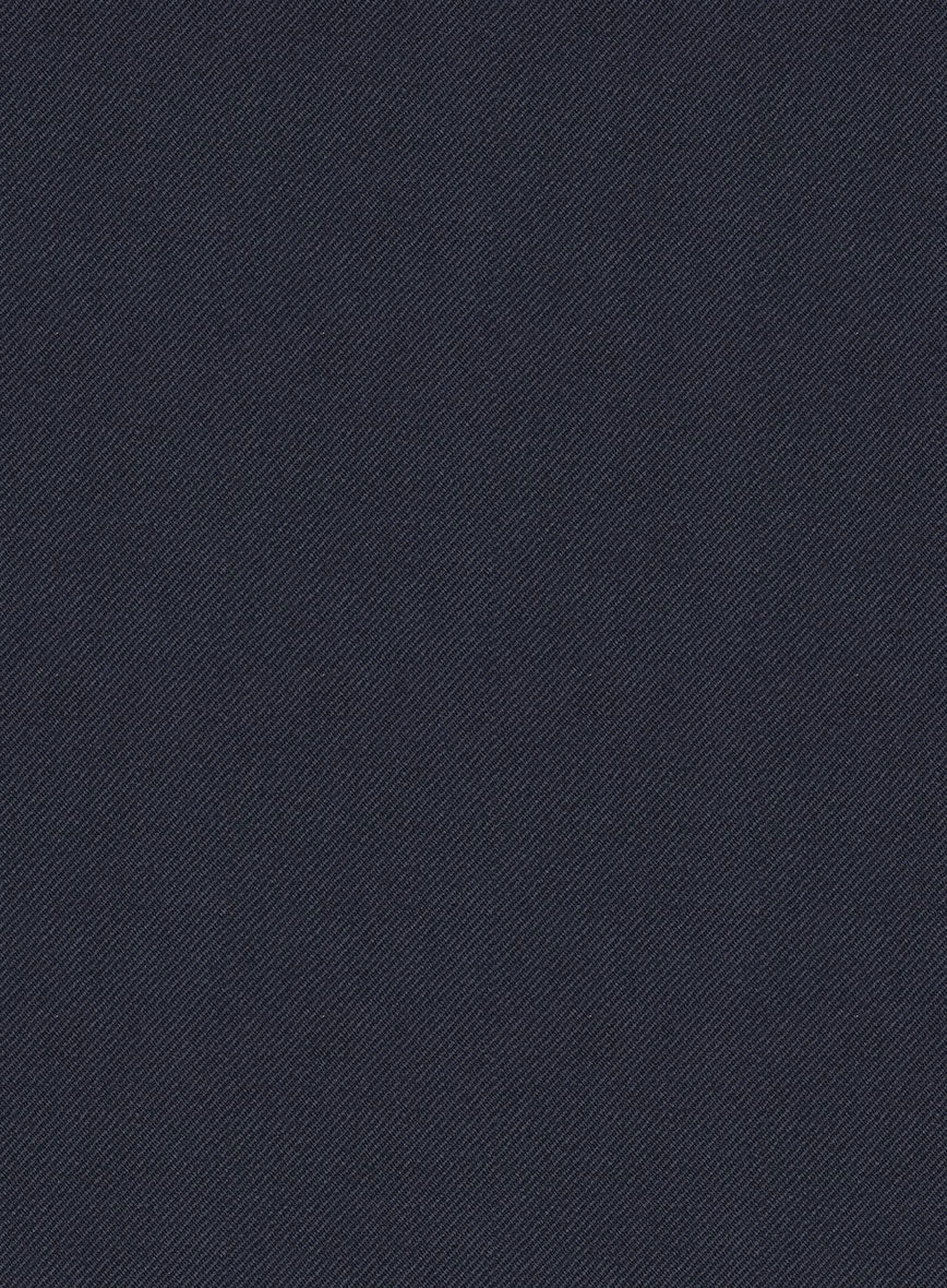 Scabal Tornado Rez Blue Wool Suit - Image 6