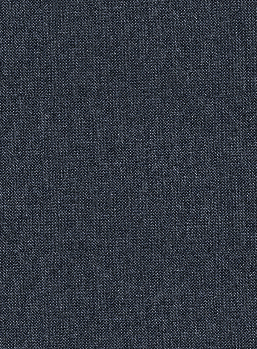 Scabal Tornado Twill Blue Wool Suit - Image 5