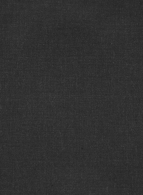 Scabal Worsted Charcoal Wool Jacket - Image 2