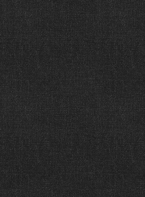 Scabal Worsted Dark Charcoal Wool Suit - Image 2