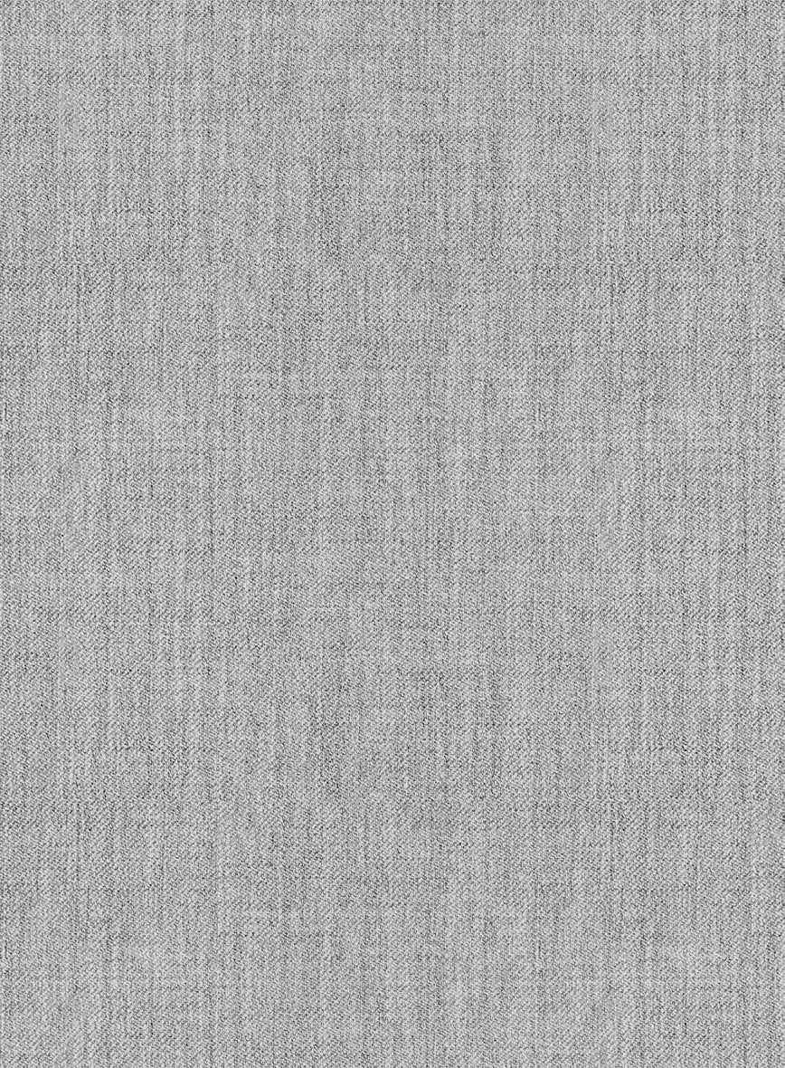 Scabal Worsted Light Gray Wool Suit - Image 8