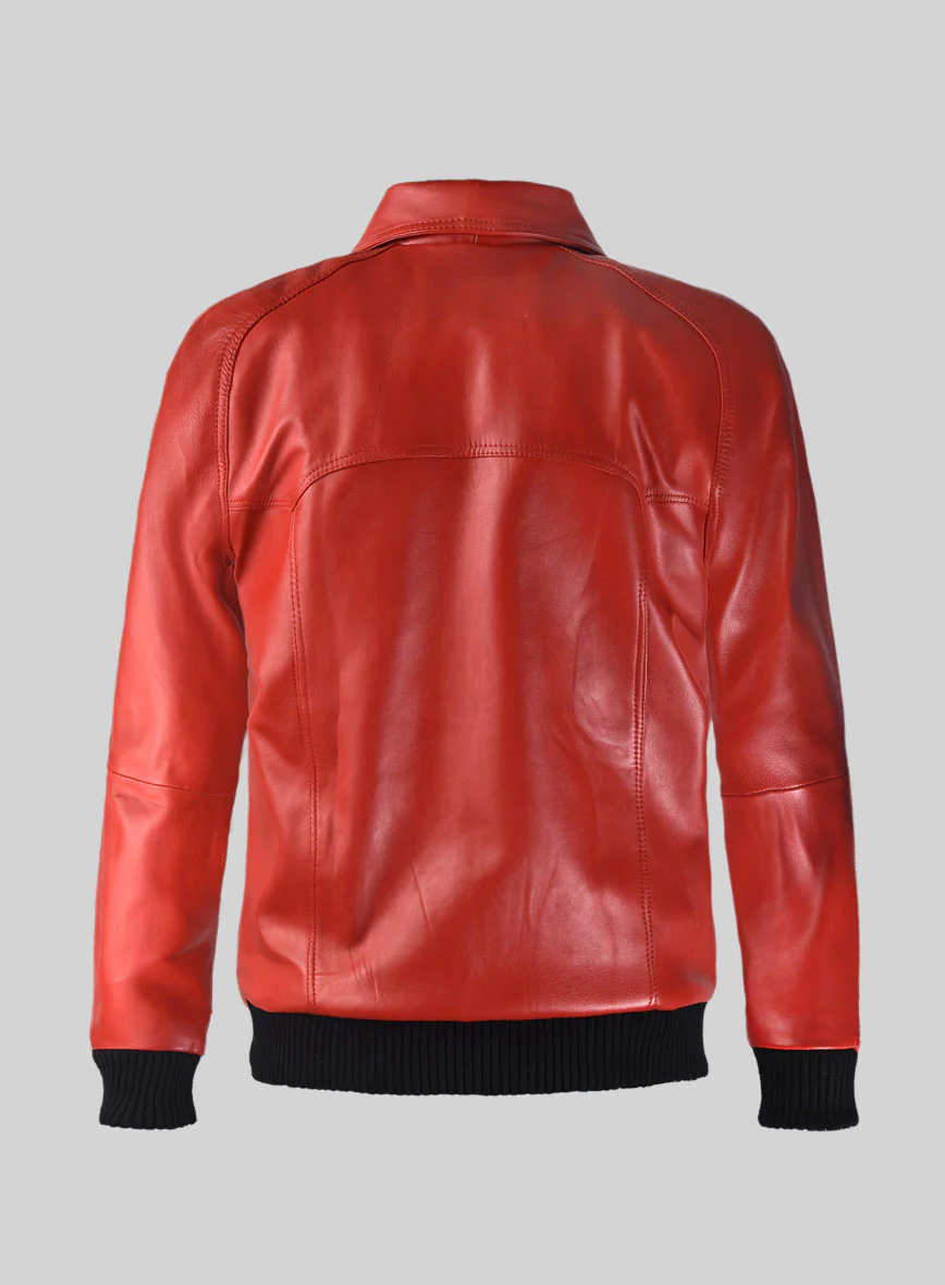 Schott Aviator Leather Jacket - Image 2