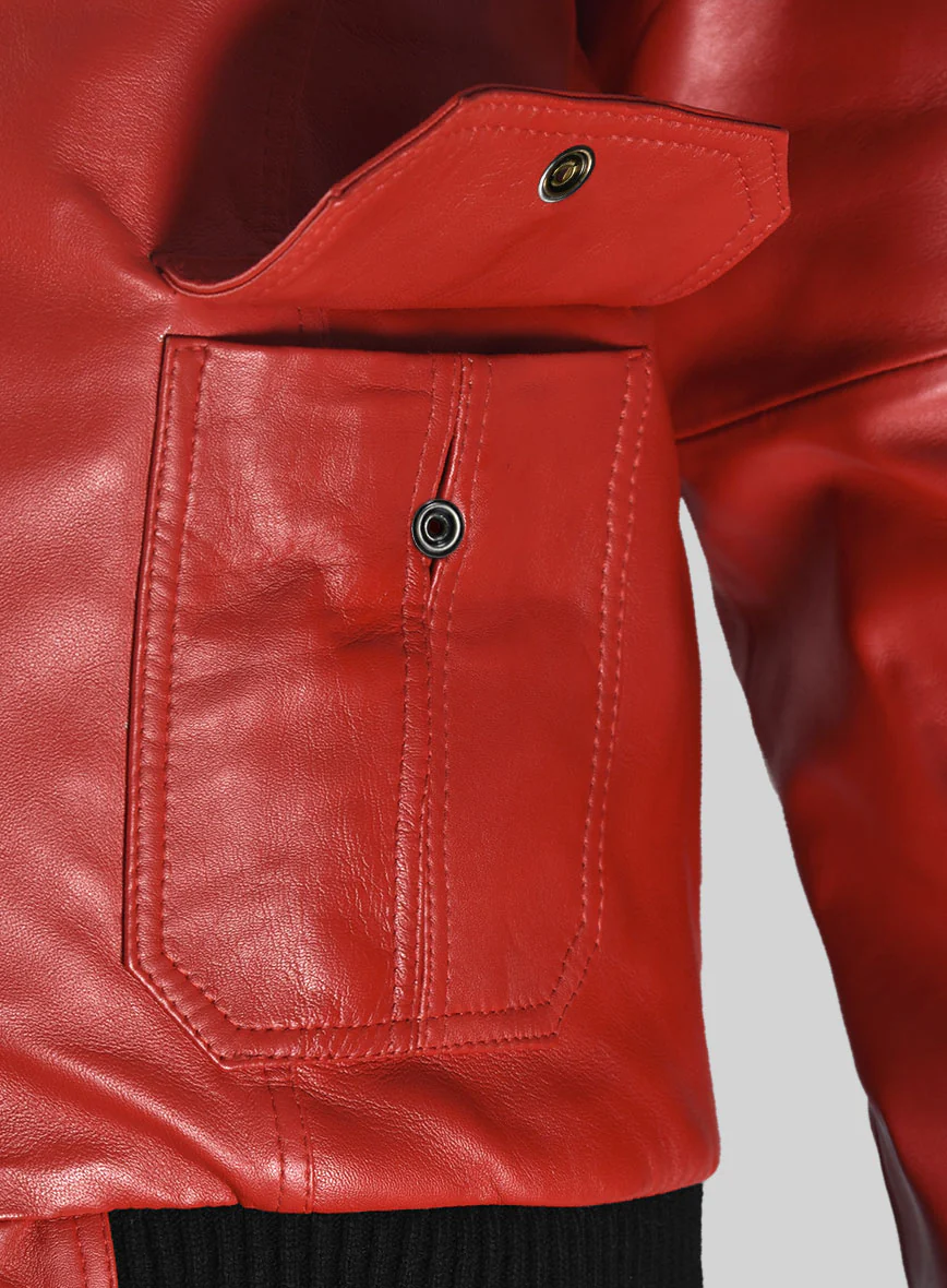 Schott Aviator Leather Jacket - Image 4