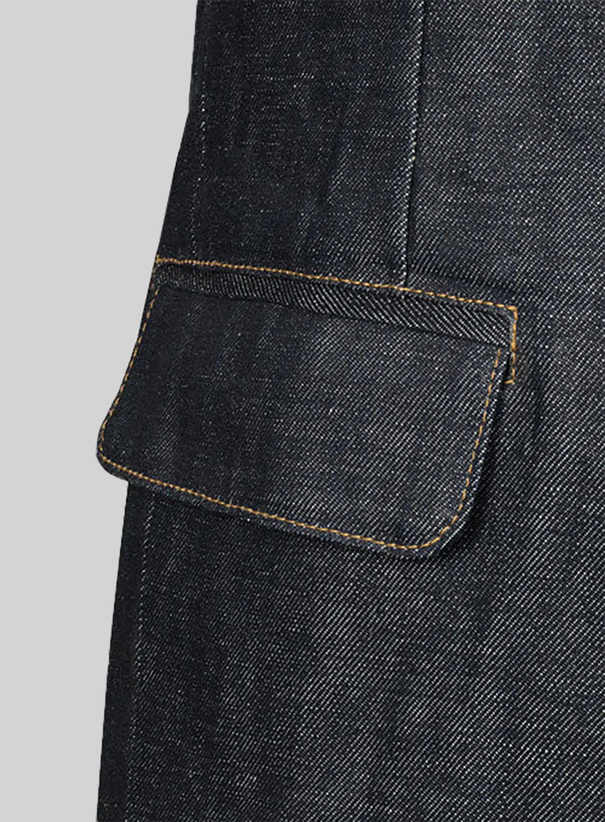 Selvedge Denim Blazer - Image 3