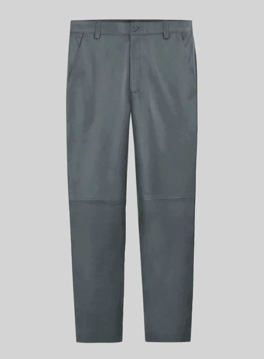 Sherpa Gray Leather Suit - Image 5