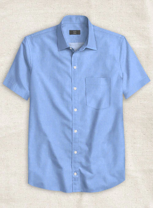Sky Blue Luxury Twill Shirt