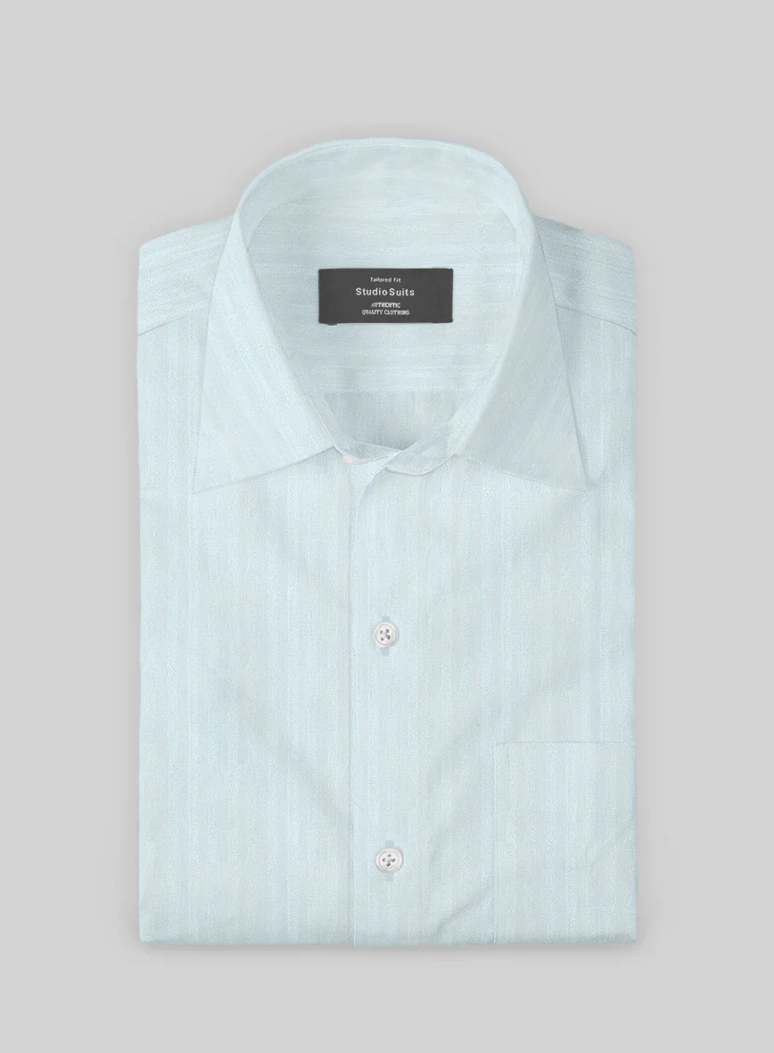 Skyridge Herringbone Cotton Shirt - Image 2