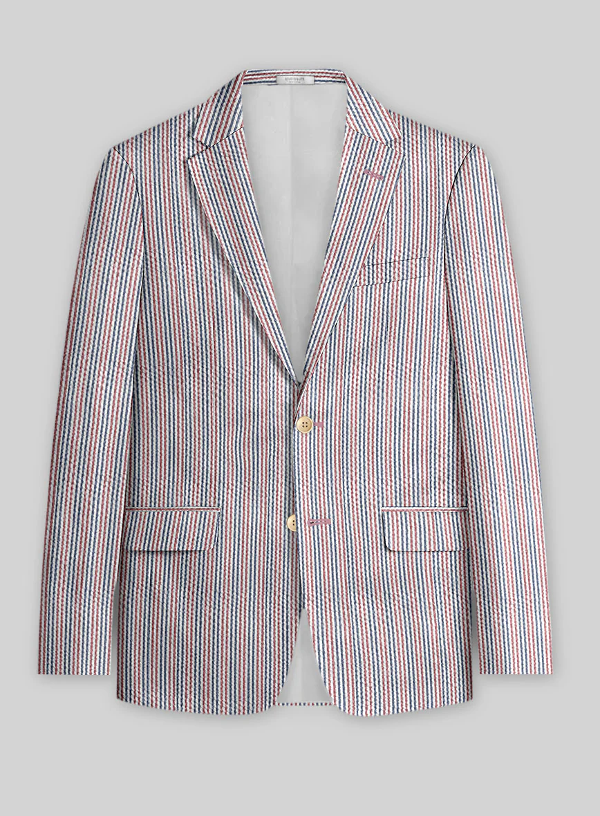 Solbiati Aniera Seersucker Jacket