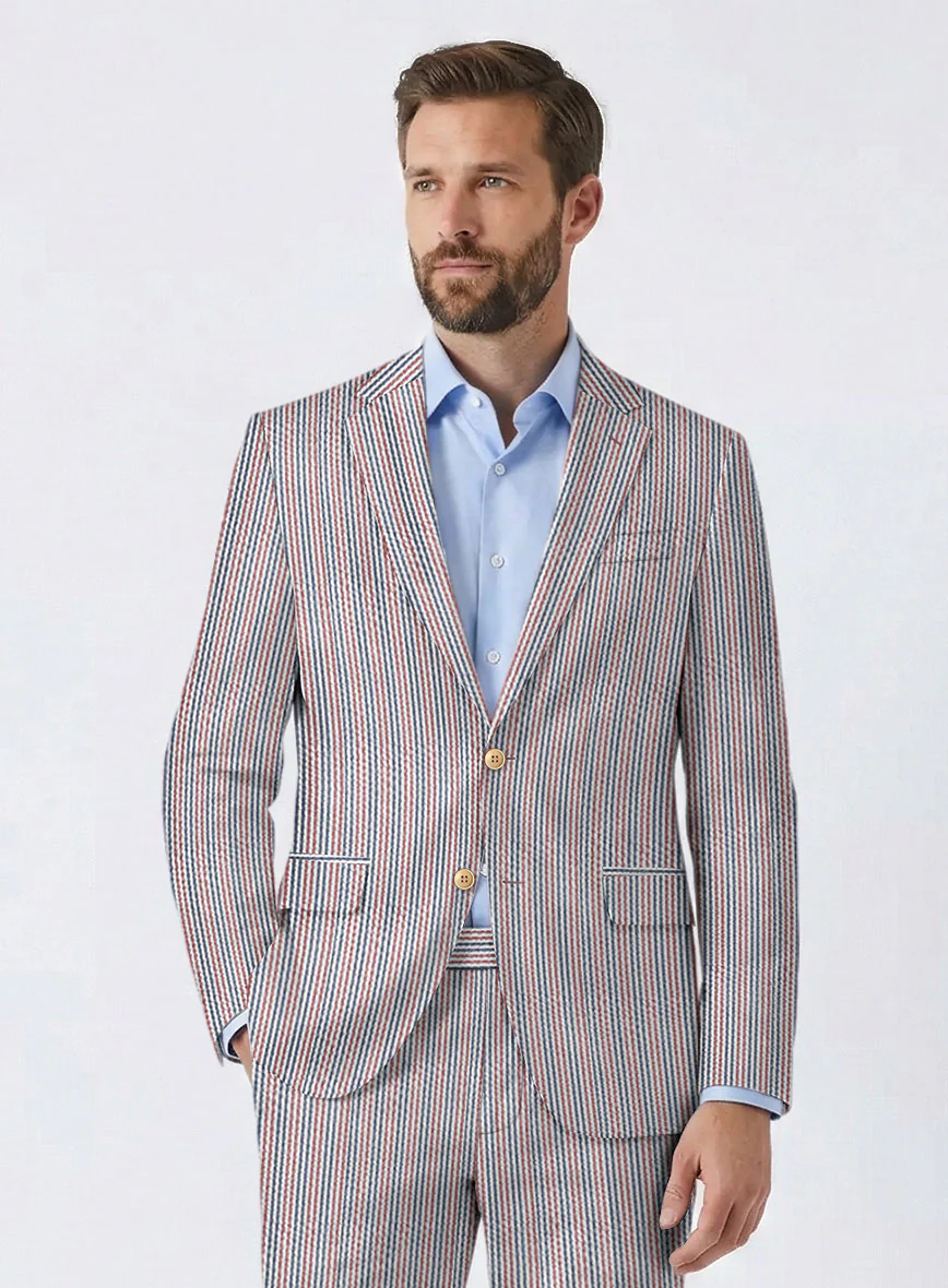 Solbiati Aniera Seersucker Jacket - Image 2