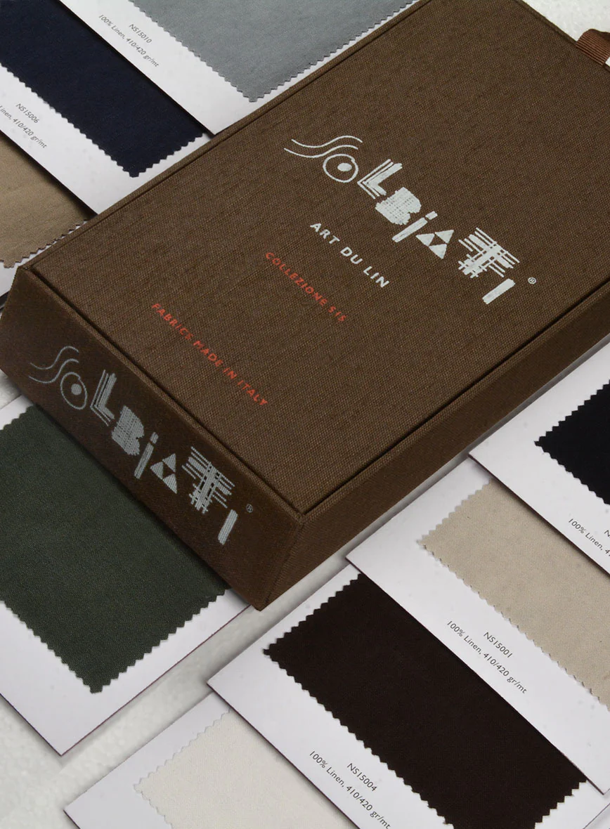 Solbiati Art Du Lin Linen Suit - Image 2