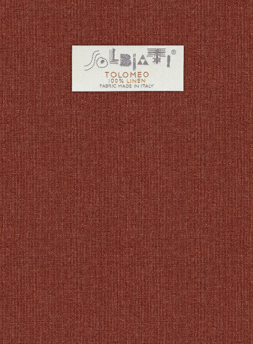 Solbiati Auburn Linen Pants - Image 4