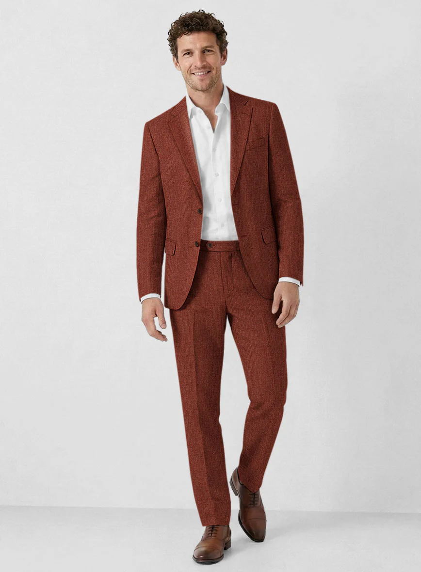 Solbiati Auburn Linen Suit