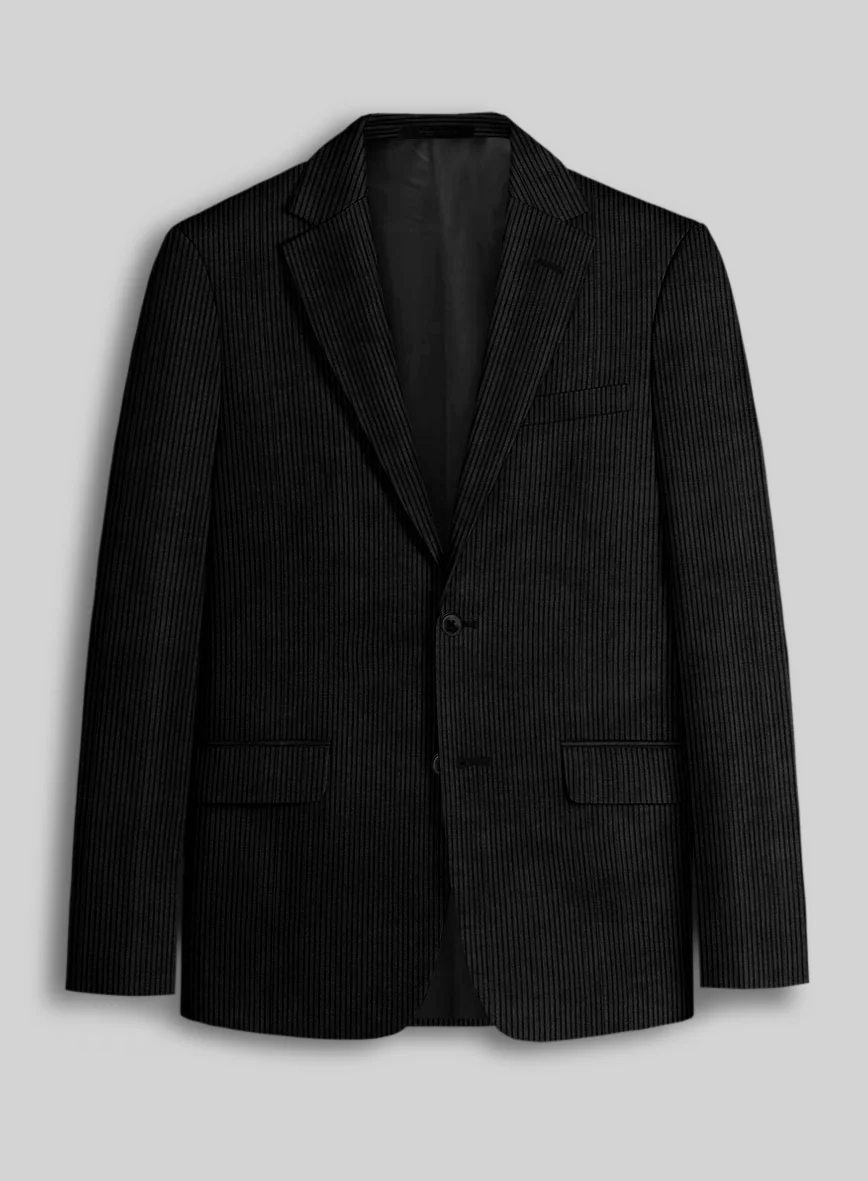 Solbiati Black Corduroy Jacket