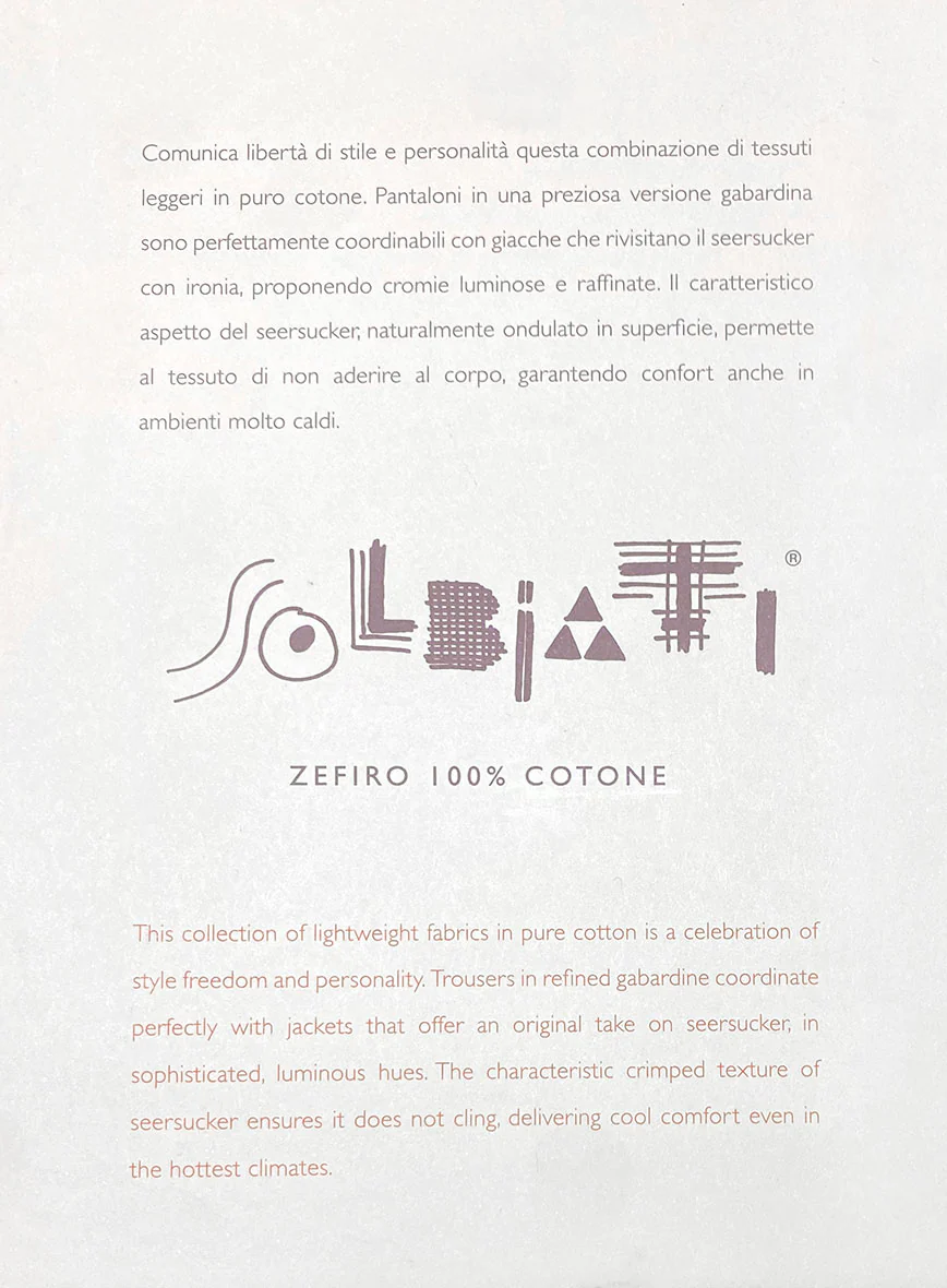 Solbiati Bottle Green Seersucker Suit - Image 12