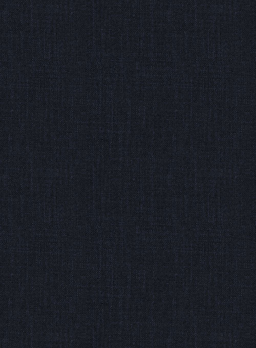 Solbiati Dark Blue Linen Jacket - Image 2