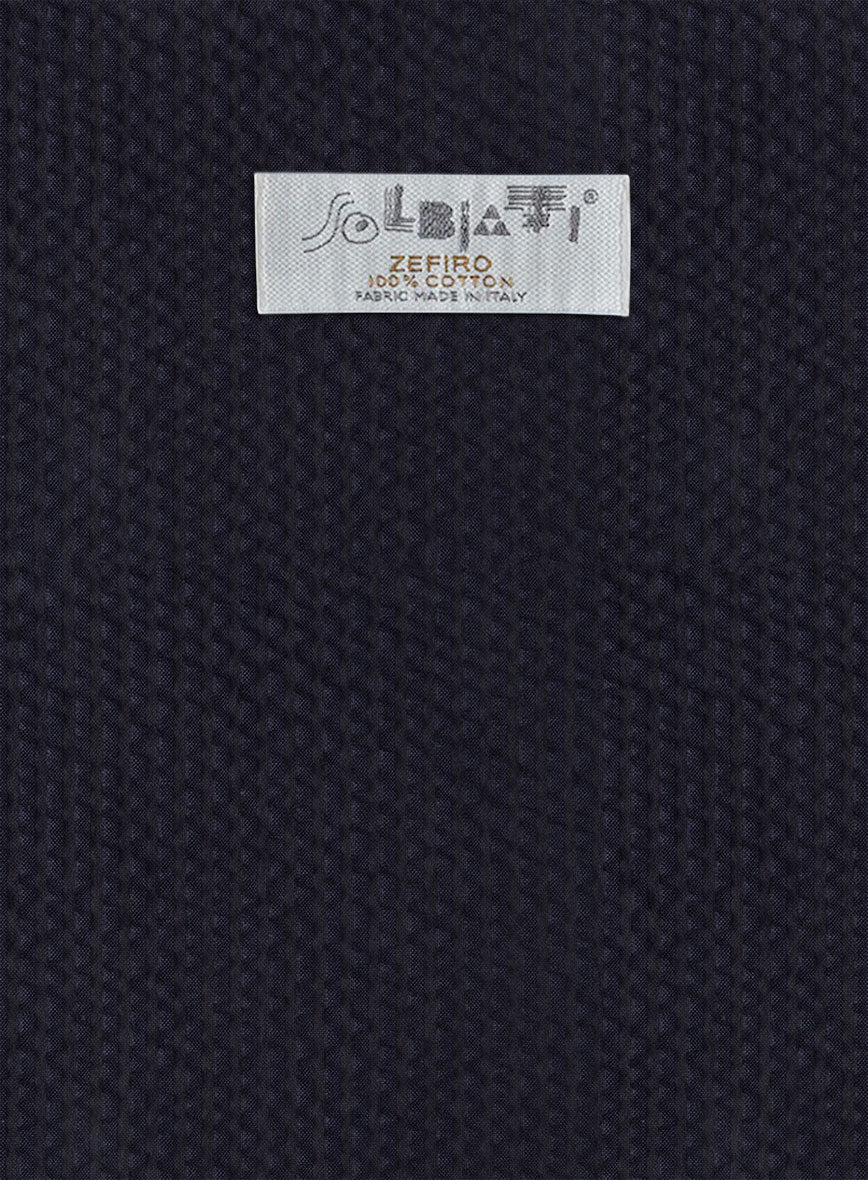 Solbiati Deep Blue Seersucker Jacket - Image 3