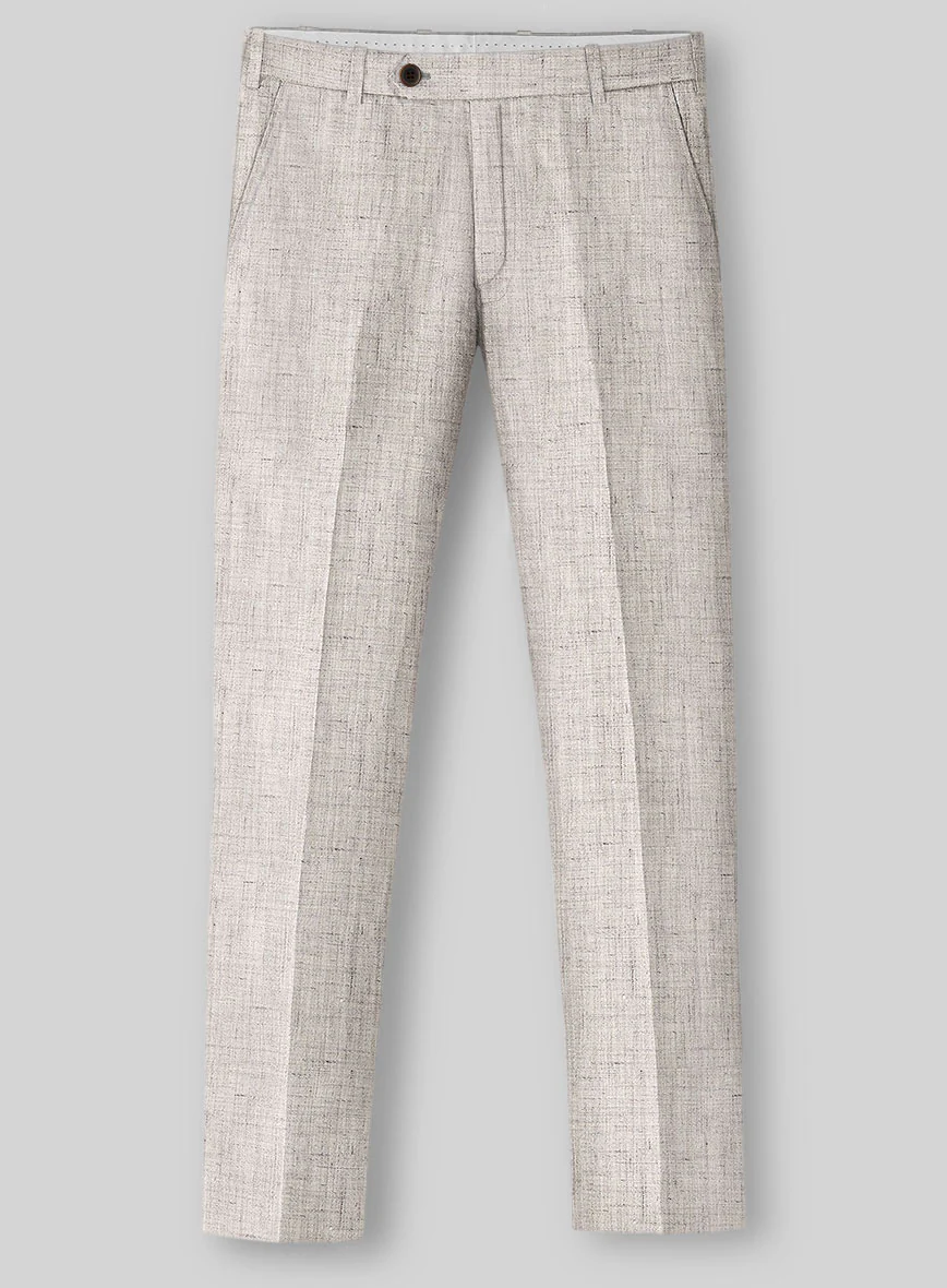 Solbiati Earthweave Brown Linen Suit - Image 5