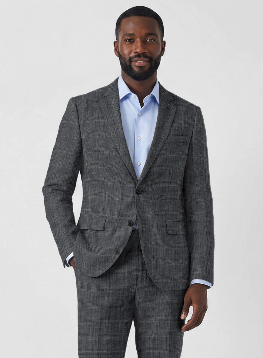 Solbiati Gray Glen Linen Jacket - Image 2