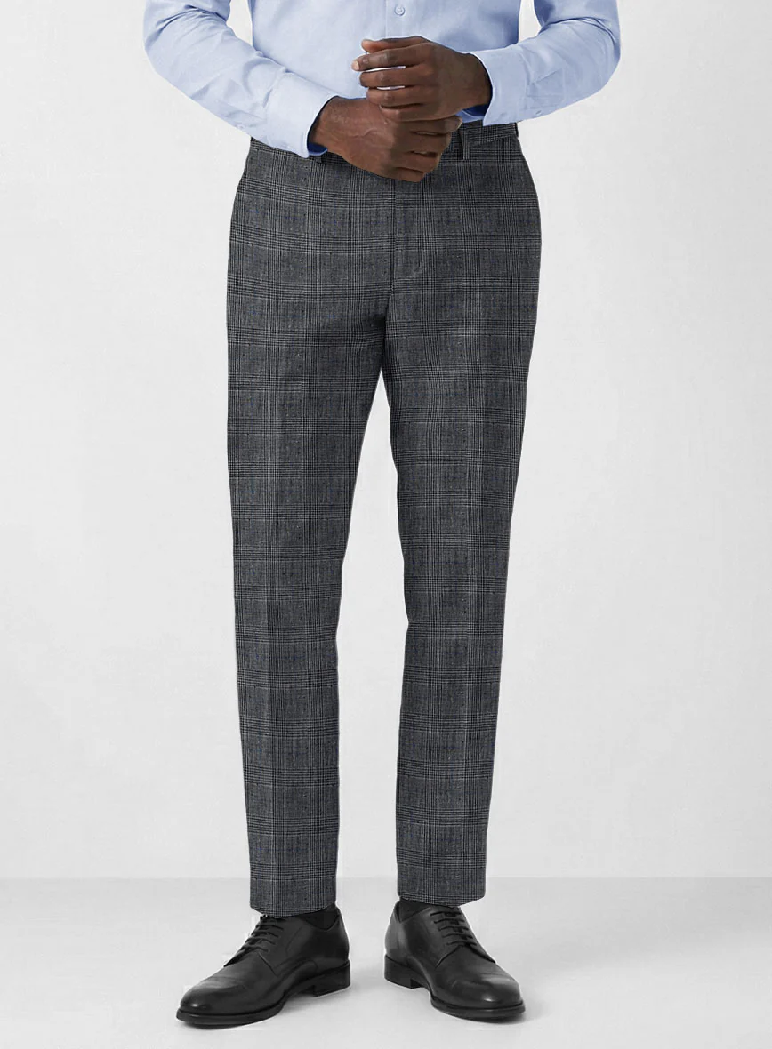 Solbiati Gray Glen Linen Suit - Image 5