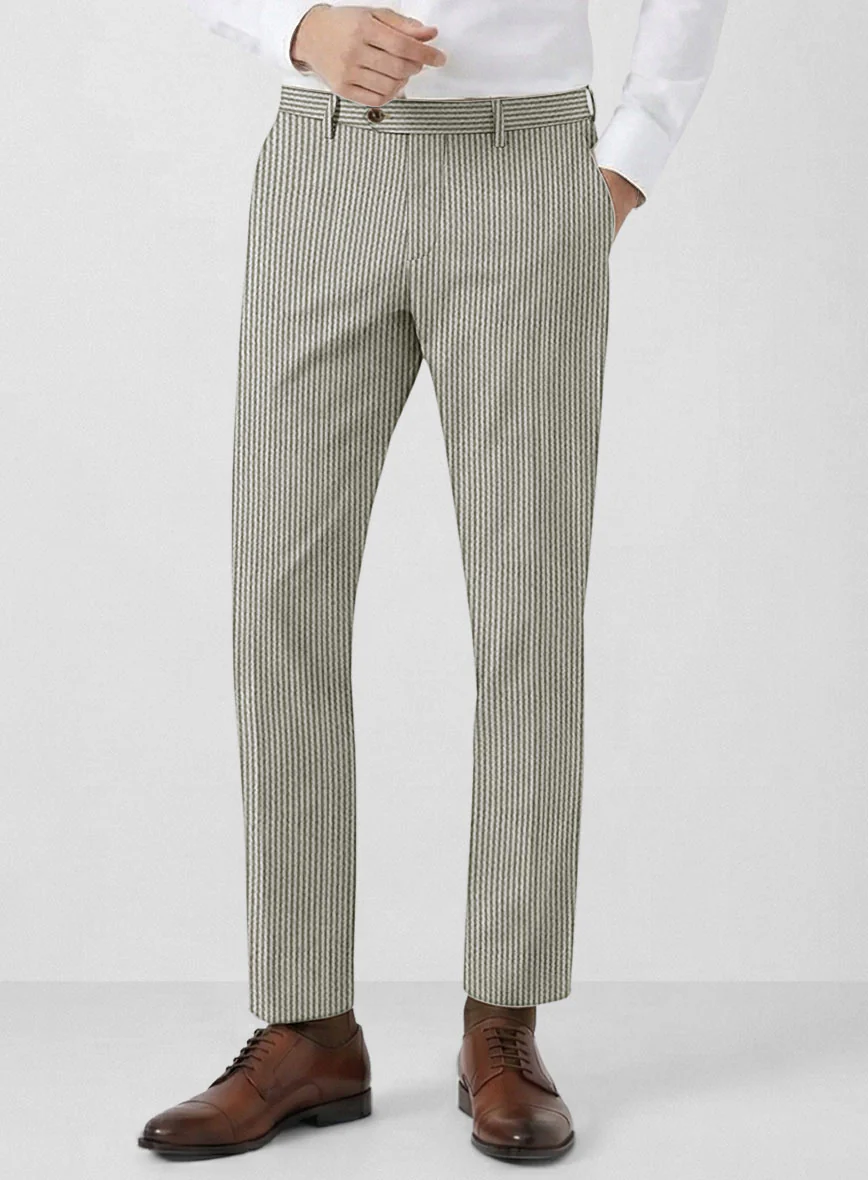 Solbiati Gray Seersucker Suit - Image 6