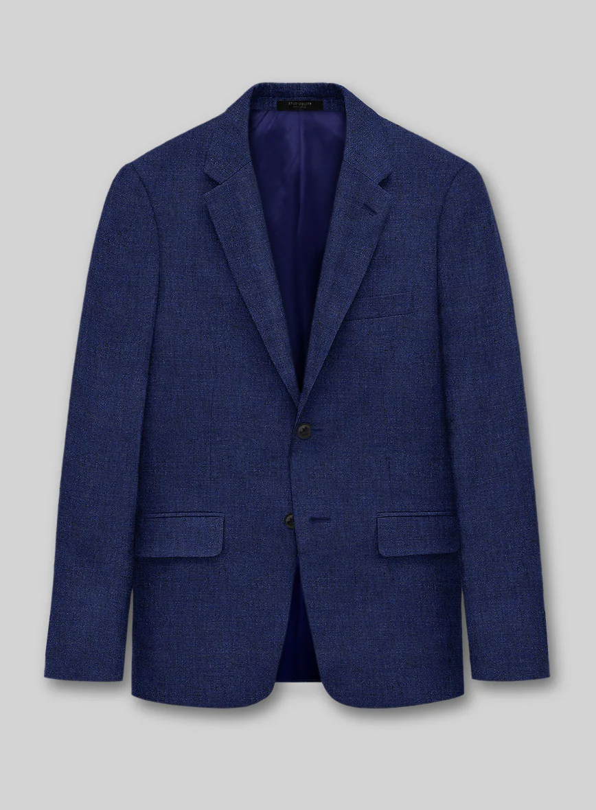 Solbiati Indigo Linen Jacket