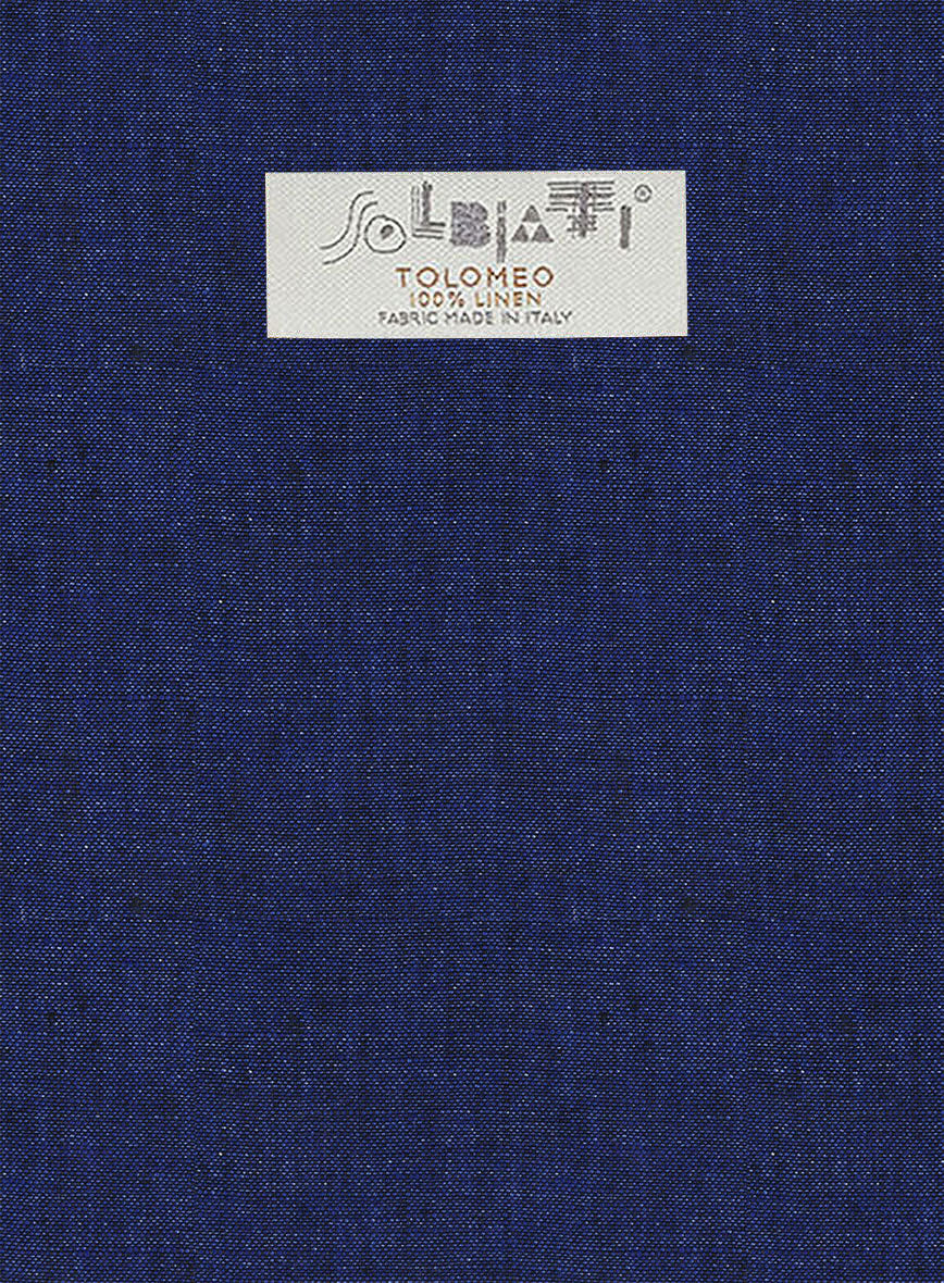 Solbiati Indigo Linen Jacket - Image 3