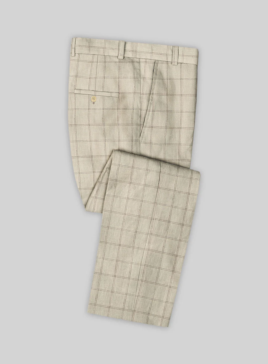 Solbiati Linen Wool Silk Otto Pants