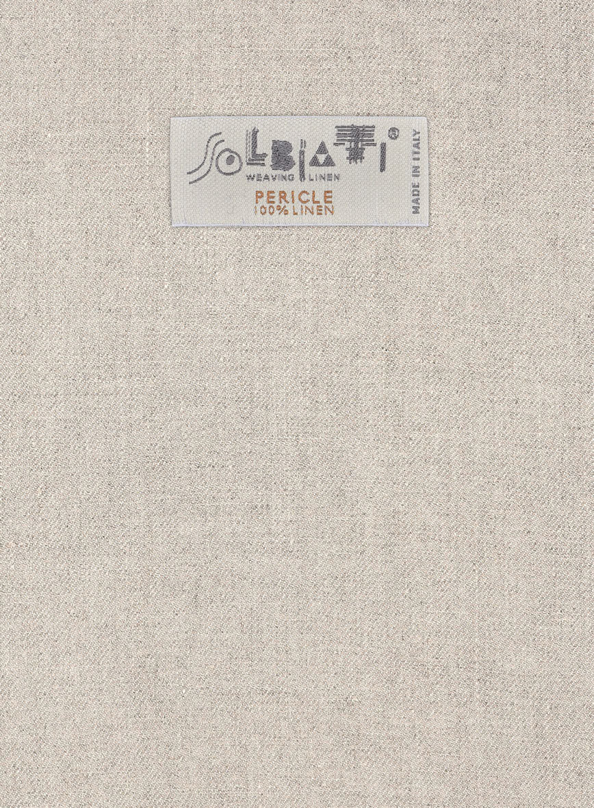 Solbiati Pericle Beige Linen Suit - Image 8