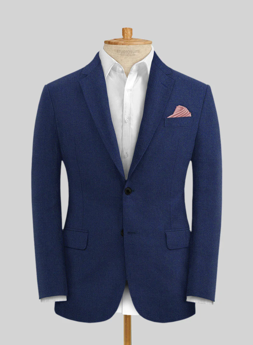 Solbiati Pericle Blue Linen Suit - Image 3