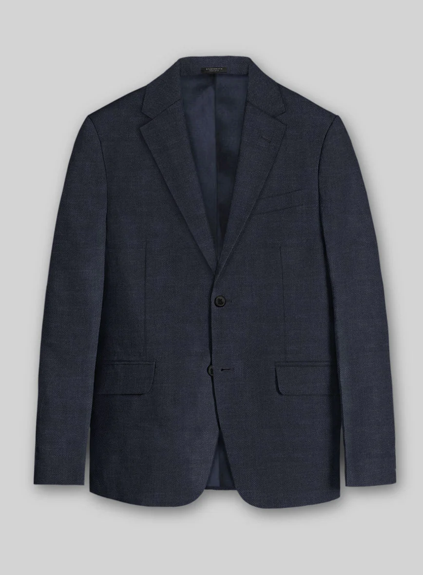 Solbiati Pericle Dark Blue Linen Suit - Image 3