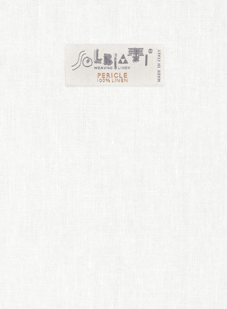 Solbiati Pericle Natural Linen Jacket - Image 3