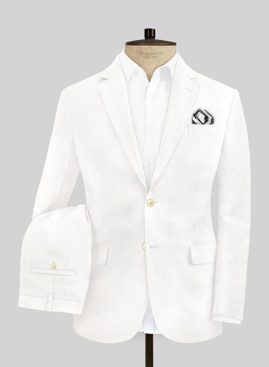 Solbiati Pericle Natural Linen Suit - Image 2