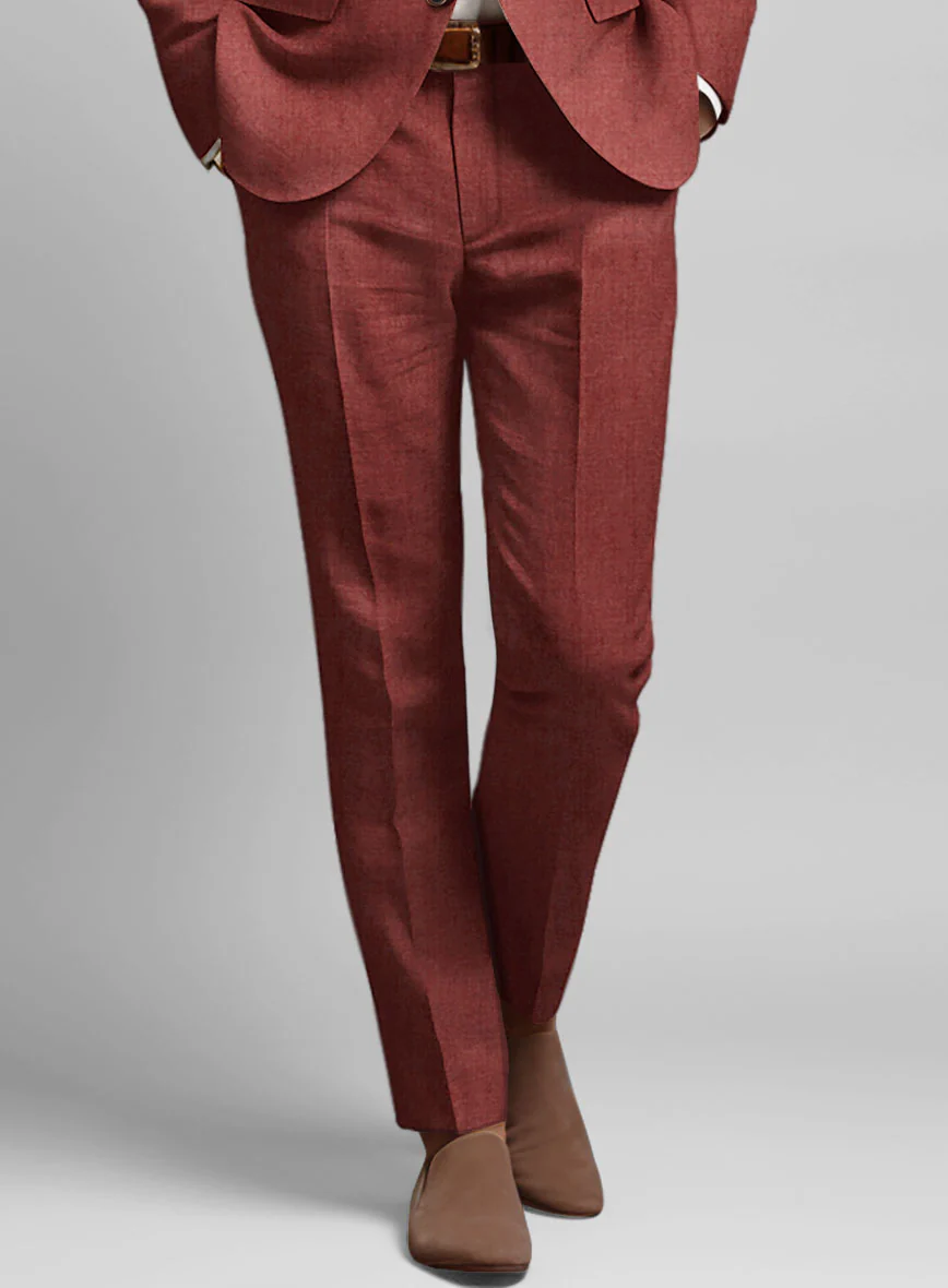 Solbiati Pericle Rust Linen Suit - Image 7