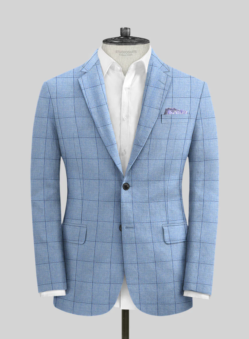 Solbiati Piazza Sky Linen Suit - Image 3